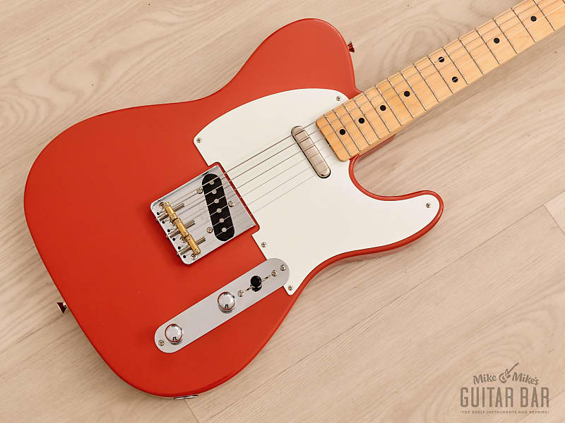 2022 Fender Traditional II 50s Telecaster Fiesta Red, Near-Mint w 
