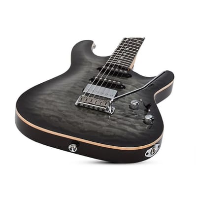 Schecter California Classic Made in Japan, Charcoal Burst, Mint Condition w/ Case, Free Shipping, Authorized Dealer image 12