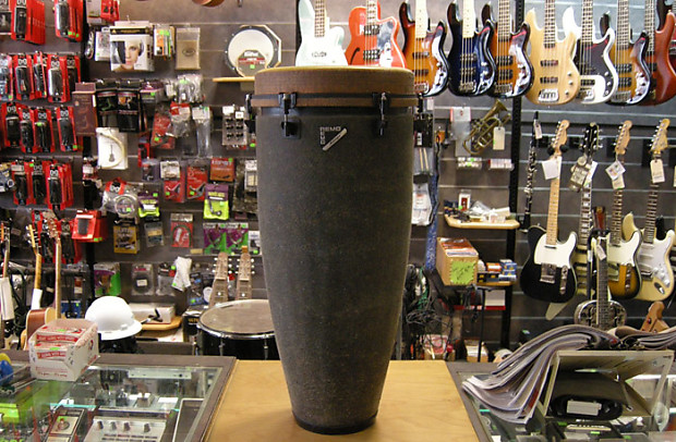 Remo Asonga 12-Inch Conga Drum with Remo FiberSkyn 3 Mondo