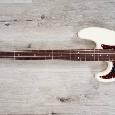 Fender American Professional II Precision Bass Left-Hand, Rosewood Olympic White image 6