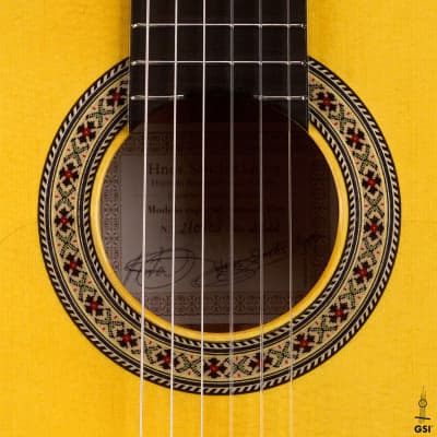 Hermanis Sanchis Lopez Antonio Rey 2022 Classical Guitar Spruce/Cypress image 7