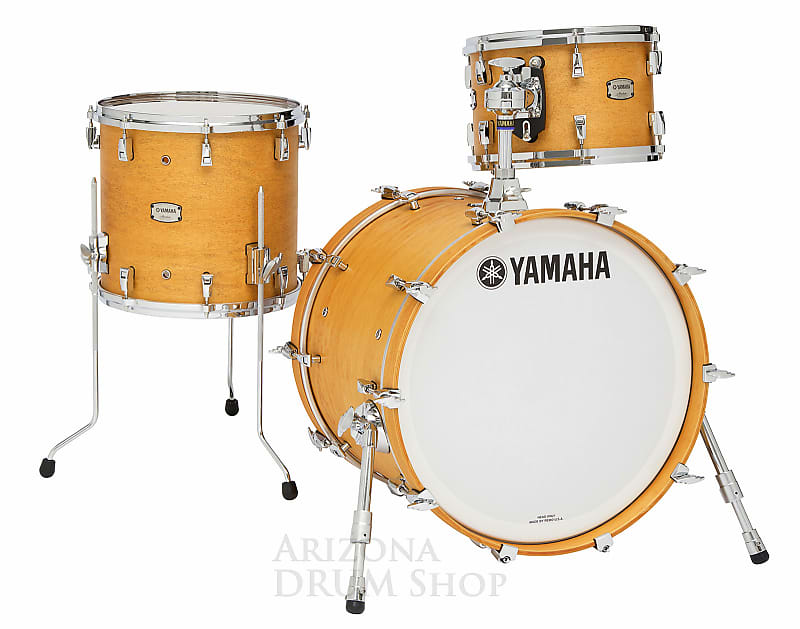 Yamaha Yamaha Absolute Hybrid Maple 3pc w/ 20" Bass Drum - Vintage Natural - NEW image 1