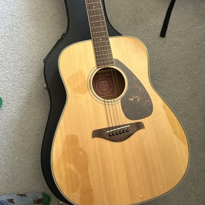 Yamaha FG720S Dreadnought Acoustic Guitar 2010s - Natural for sale