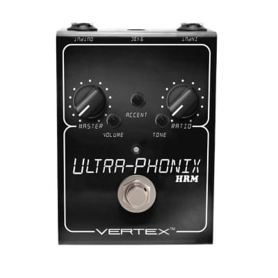 Vertex Ultra-Phonix HRM Overdrive Guitar Effect Pedal (DEC23) for sale