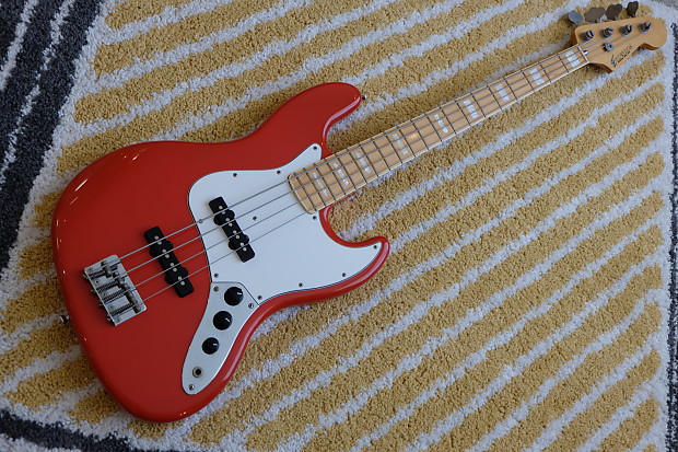 Edwards by ESP E-JB-85 Jazz Bass Fiesta Red