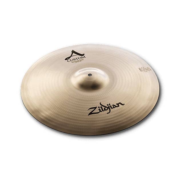 Zildjian 20 Inch A Custom Medium Ride Cymbal A20519  642388182888 image 1