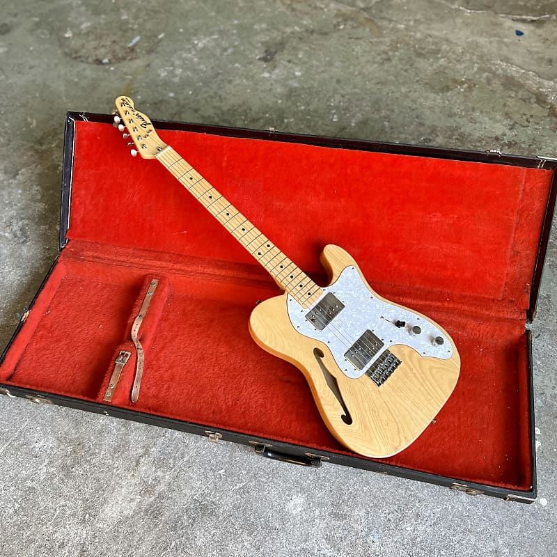 MIJ Fender 72 Telecaster Thinline maple 2019 original Japan