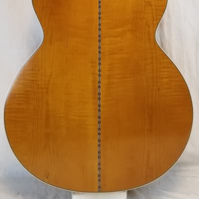Epiphone Masterbilt J-200 all Solid Wood Acoustic Electric Guitar Aged  Antique Natural Gloss 2022 image 10