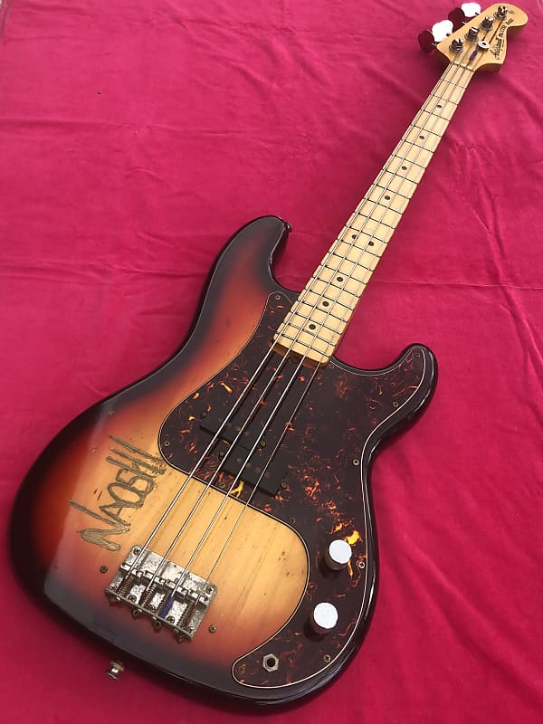 Aria Pro II PB400 Precise Bass Sunburst 1977 Precision bass Reverb