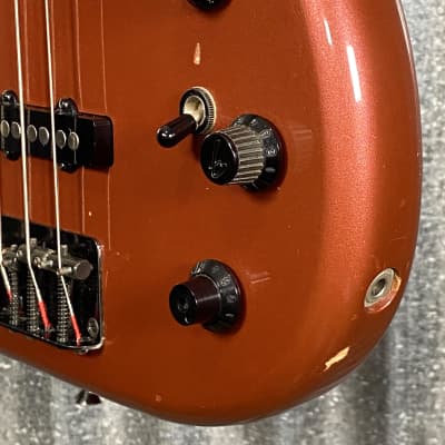 Fender Jazz Bass Special PJ-555 4 String Bass Burgundy Mist