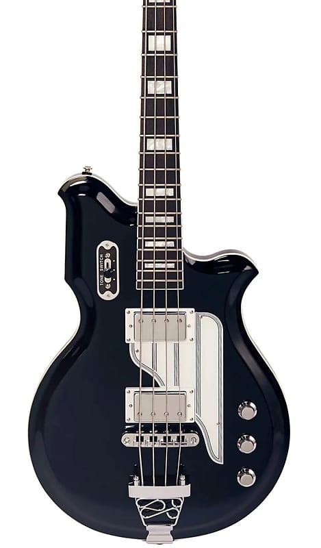 Airline Map Bass Black | Reverb