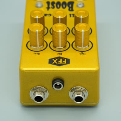 FFX Pedals All you can Boost GOLD // Boost + Overdrive + Equalizer // Free EU Shipping Bild 5
