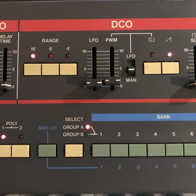 Roland Juno-106 61-Key Programmable Polyphonic Synthesizer 1984 - 1985 - Black image 6