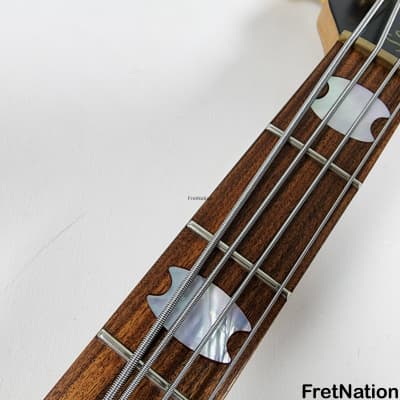 Spector NS-4 4-String Bass 1999 Woodstock Era Quilted Maple Natural Oil / Wax EMG HAZ 8.90lbs #386 image 21