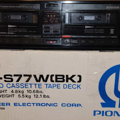 Pioneer CT-S77W   Cassette Deck in Orig. Box w/manual image 2