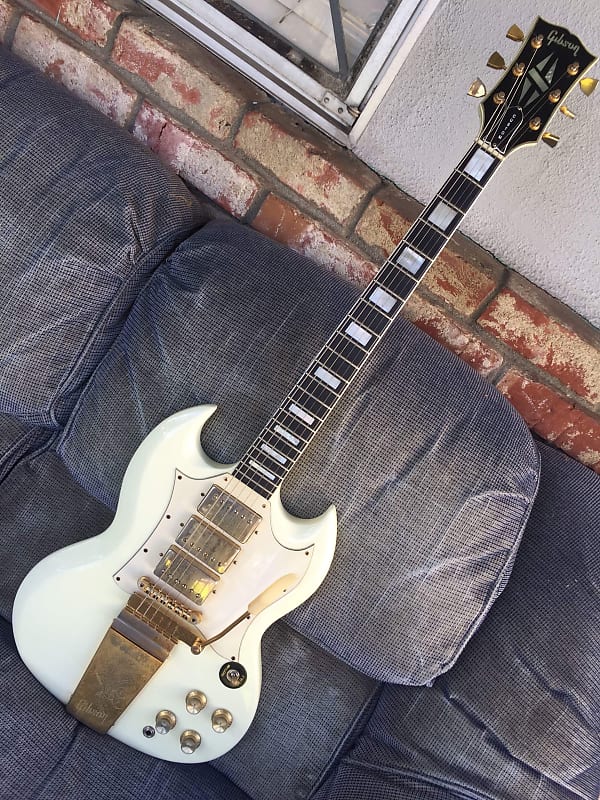 Gibson  SG Custom  1969  White image 1