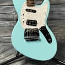 Used Fender 2002-2004 Japanese Made Jagstang with Case - Blue