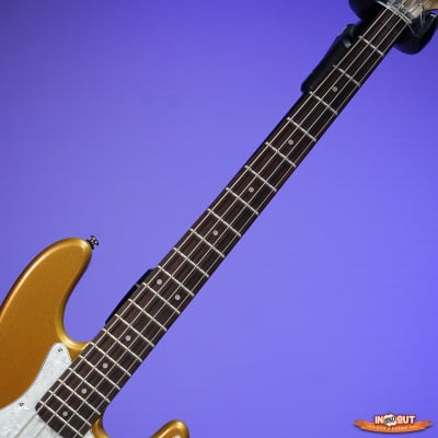 Carparelli  Custom Jazz Bass  Gold image 4