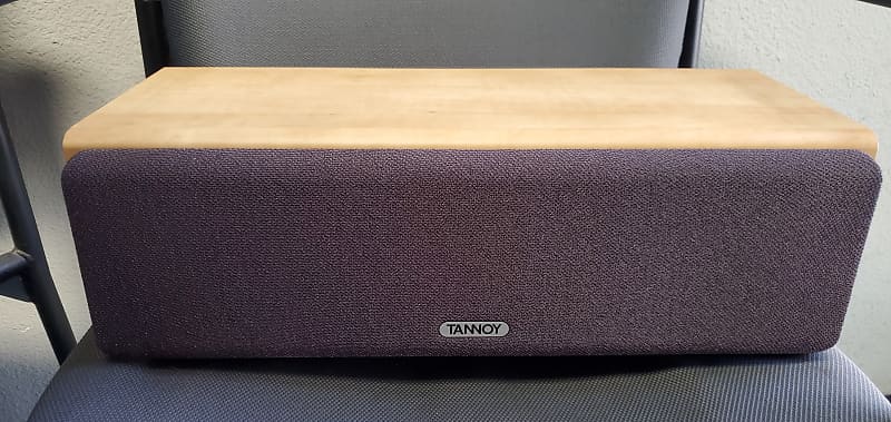 Tannoy Mercury Fusion C Dialog Speaker - Oak/Blonde  			