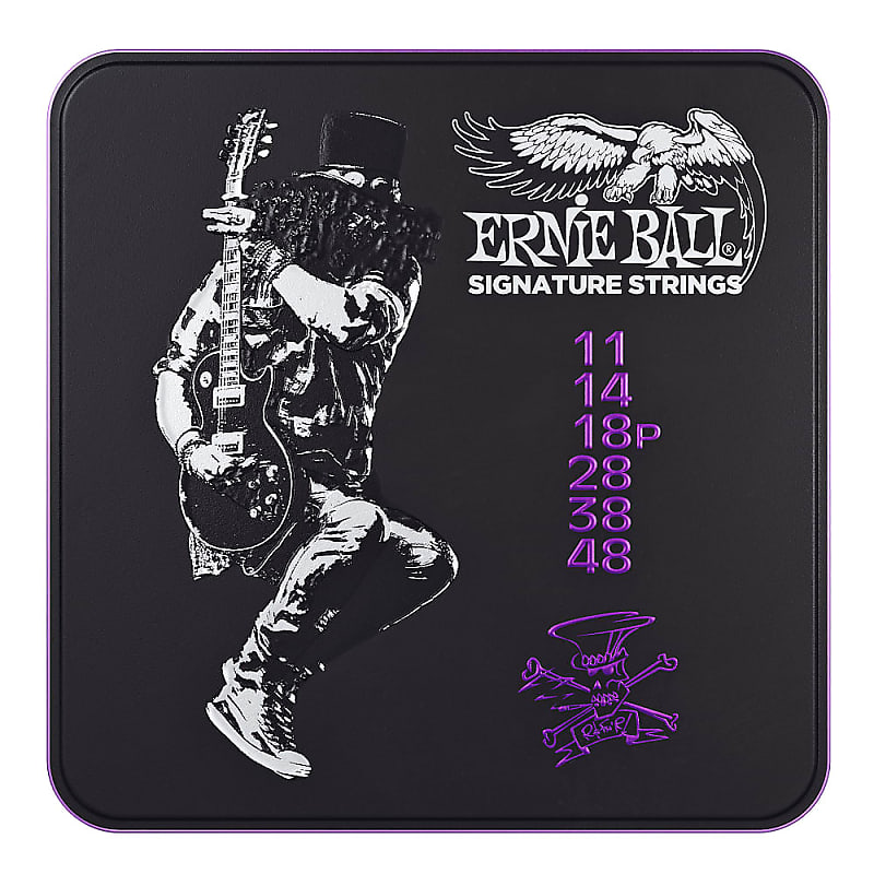 Ernie Ball P03820 Slash Signature Electric Guitar Strings (11-48) image 1