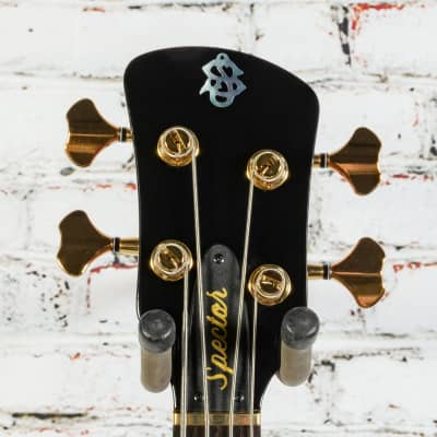 Spector - Euro 4 LX - Doug Wimbish Signature - 4-String Bass Guitar - Amber Stain Gloss - w/ Gig Bag - x0124 image 5
