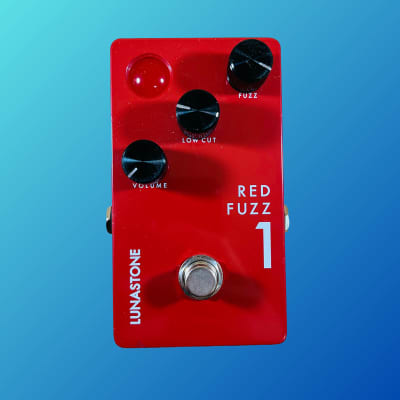 Reverb.com listing, price, conditions, and images for lunastone-red-fuzz