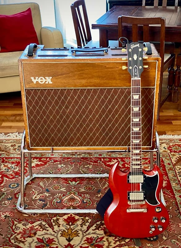 JMI Stand Chrome for VOX AC30 Reverb