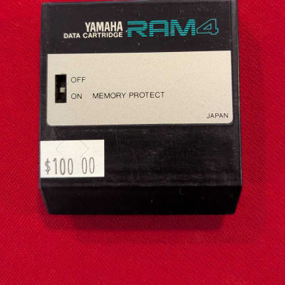 YAMAHA・ヤマハ 「RAM4」DATA CARTRIDGE for DX7Ⅱ Yamaha Data Memory Cartridge RAM4 for Dx7 for sale online | eBay