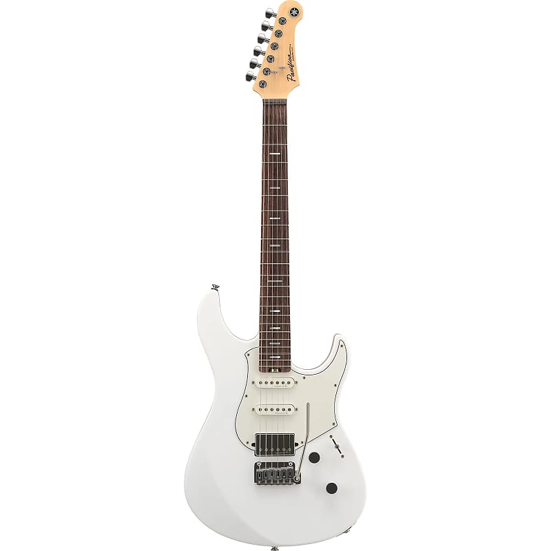 Mint Yamaha PACS+12 Pacifica Standard Plus HSS Guitar, Rosewood Fretboard, Shell White image 1