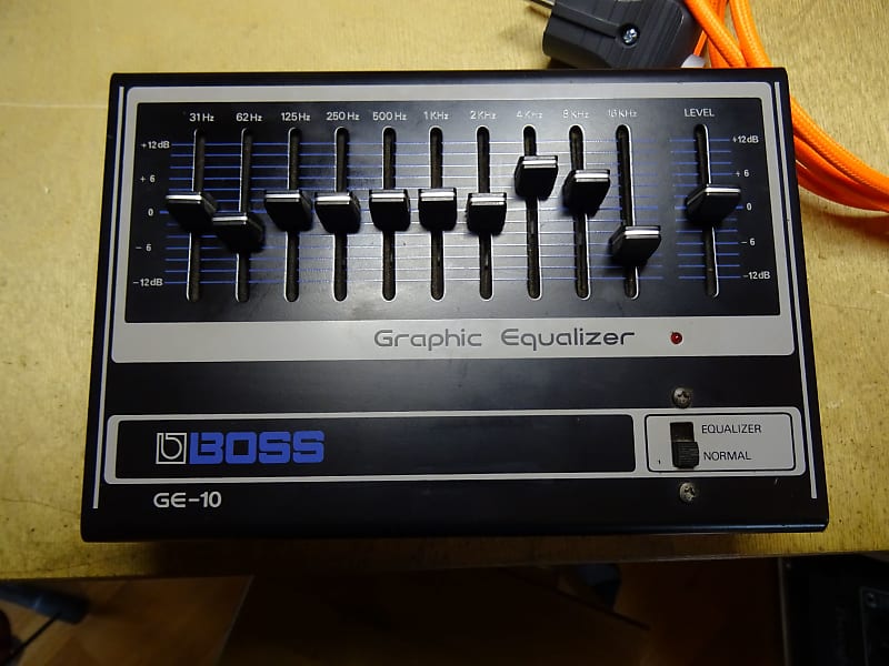 BOSS GE-10 Graphic Equalizer for Musical Instruments | eBay