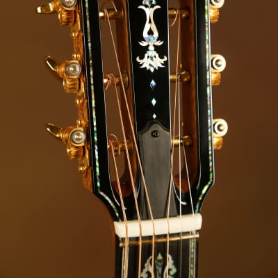 Harvey Leach Custom Homestead "The Tree" Mahogany Acoustic Guitar image 13
