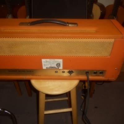 Marshall Amplifier Head Super Bass 100 1971 - Orange image 5