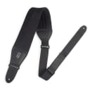 Levys 3.25 Inch Right Height Wide Neoprene Strap Black