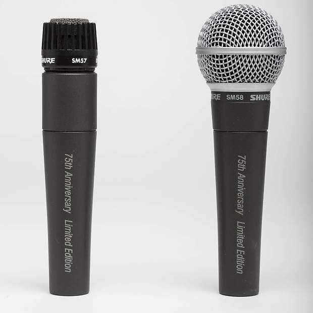 【fc13】SHURE SM58 SM57セット Amazon.com: Shure SM57 & SM58 Microphone Set - Professional