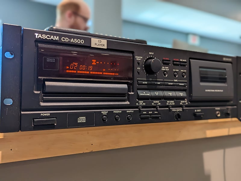 Tascam CD-A500 CD Player Cassette Player | Reverb