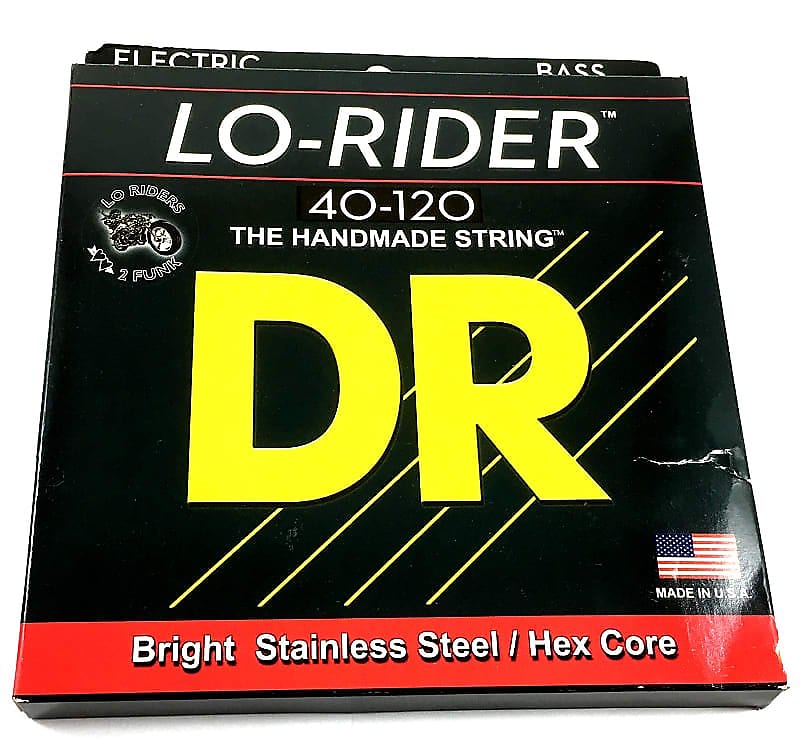 DR Bass Strings LoRider (Low Rider) LH540 5String Bass Reverb UK