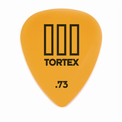 Dunlop 462R73 Tortex III .73mm Guitar Picks (72-Pack)