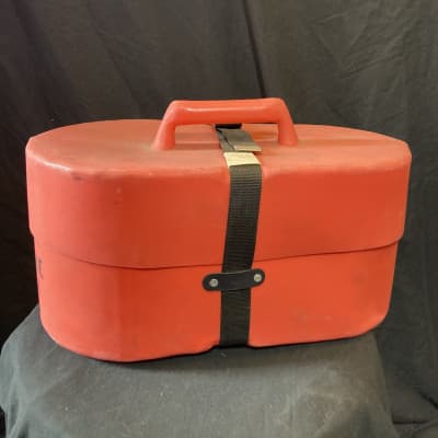 Frankie Banali's (Quiet Riot) M201-ABW LP Matador Wood Bongos, with Stand and Stenciled Case! - Almond Brown/Chrome image 11