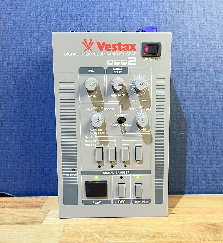 Vestax DSG-02 Lo-Fi Digital Sampling / Delay Effects Gear [Extremely Rare!]  | Reverb UK