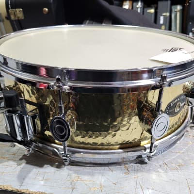 Pacific Drums HH Brass Snare Limited Edition 5" x 14" image 1