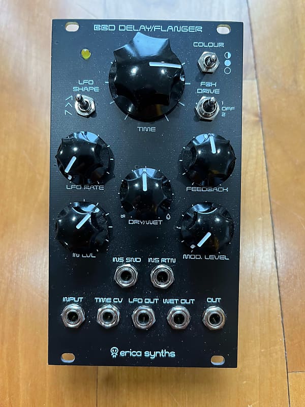 Erica Synths DIY BBD Delay / Flanger 2021 Black Reverb