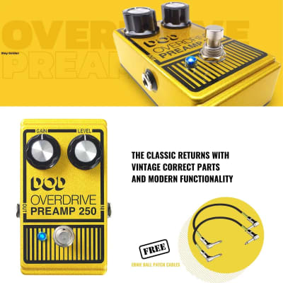 Reverb.com listing, price, conditions, and images for dod-overdrive-preamp-250