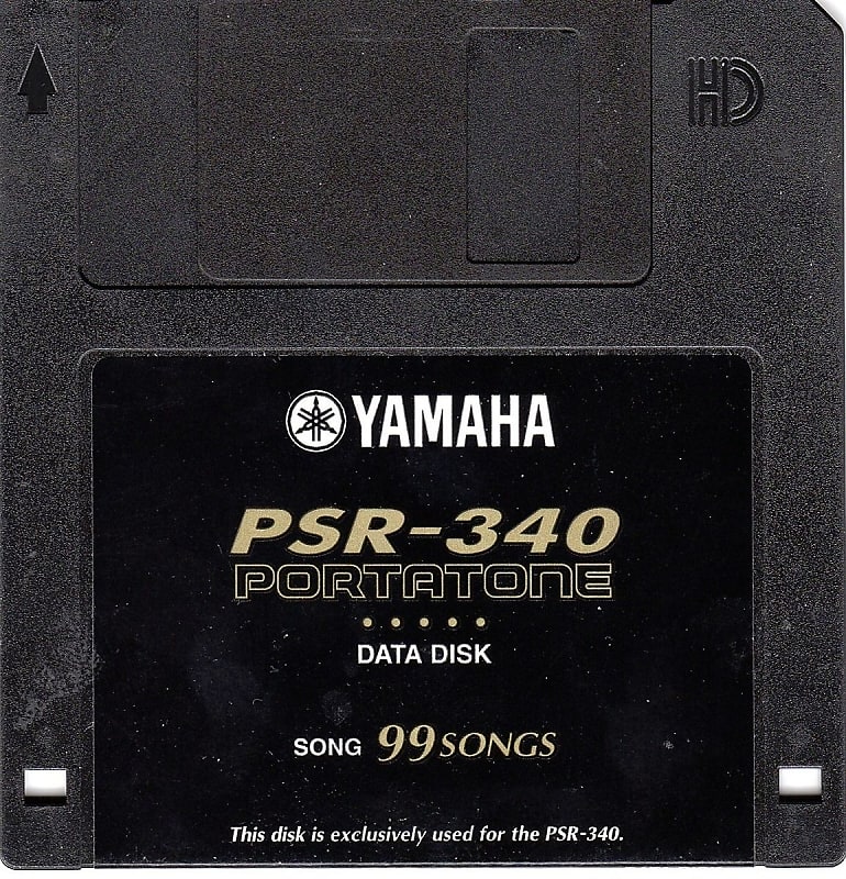 Yamaha PSR-340 Data Disk with 99 Great Songs image 1