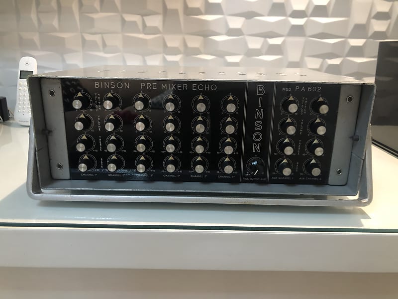 Binson Preamp Mixer PA 602 (1967) - Restored