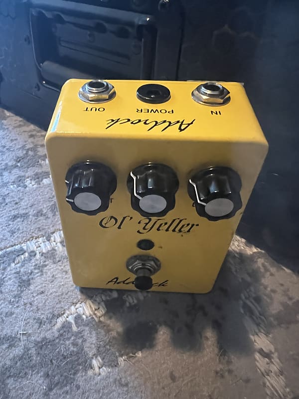 Addrock Ol' Yeller Overdrive Pedal - 808 Tube Screamer | Reverb