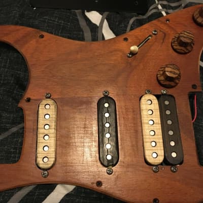 Prewired Strat HSS pickguard w/ Lollar pickups and Ilitch Silent Single coil image 10