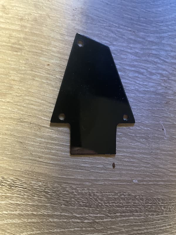 Ibanez 1989 Rg Truss Rod Cover Black | Reverb