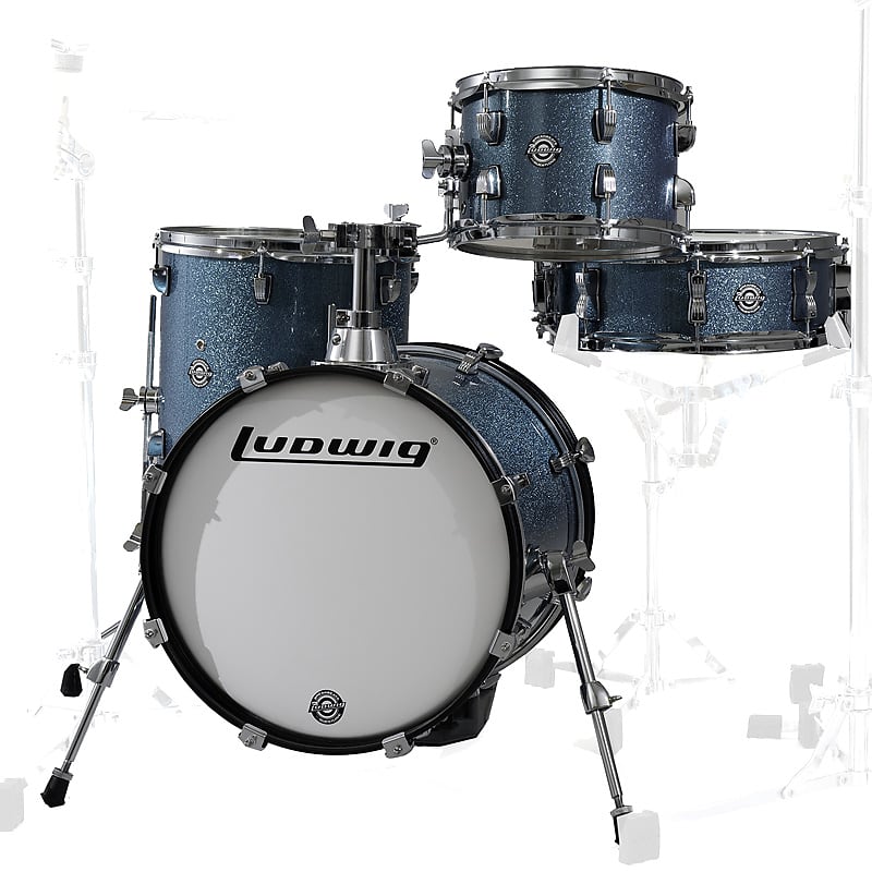 Ludwig LC179 Breakbeats by Questlove 10/13/16/5x14" 4pc Shell Pack 2013 - 2022 imagen 2
