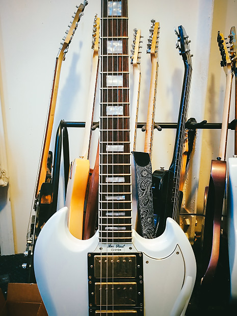 Epiphone Limited Edition G-400 '62 Les Paul Custom SG White