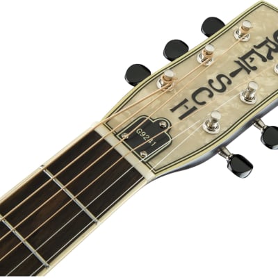 GRETSCH - G9240 Alligator Round-Neck  Mahogany Body Biscuit Cone Resonator Guitar  2-Color Sunburst - 2718013503 image 7